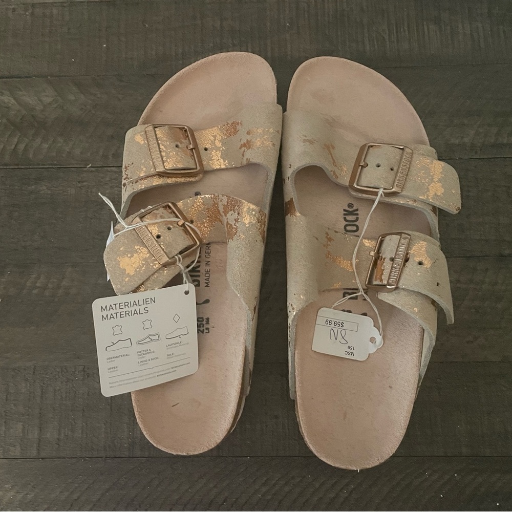 NWT Arizona Birkenstocks